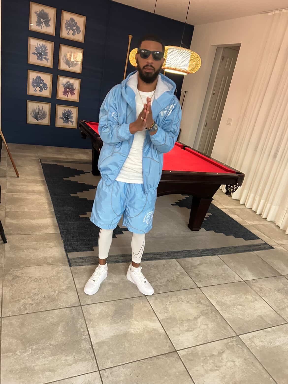 BABY BLUE REFLECTIVE SIGNATURE SETS